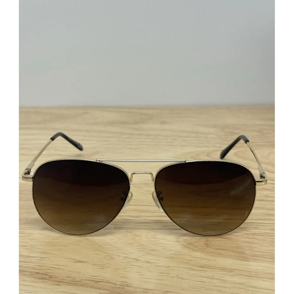 Max Edition Gold Aviator Sunglasses 100% UV Protection ME 7612‎